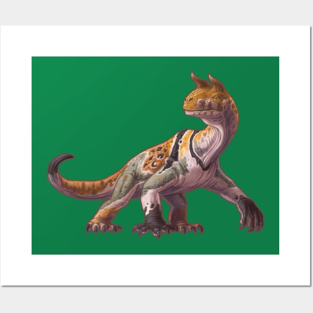 Shringasaurus indicus Wall Art by CoffeeBlack